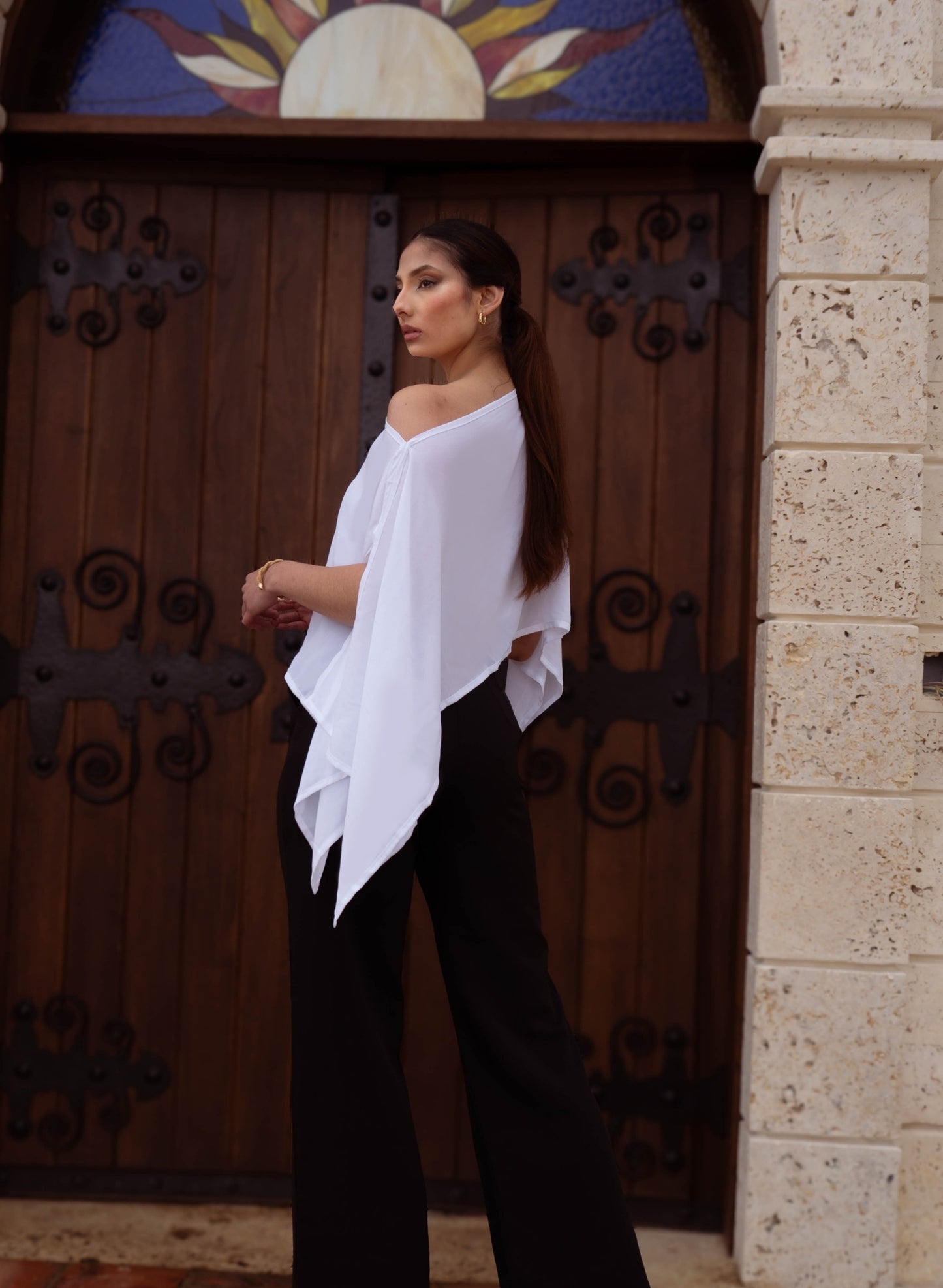 BLUSA ALBA MARFIL