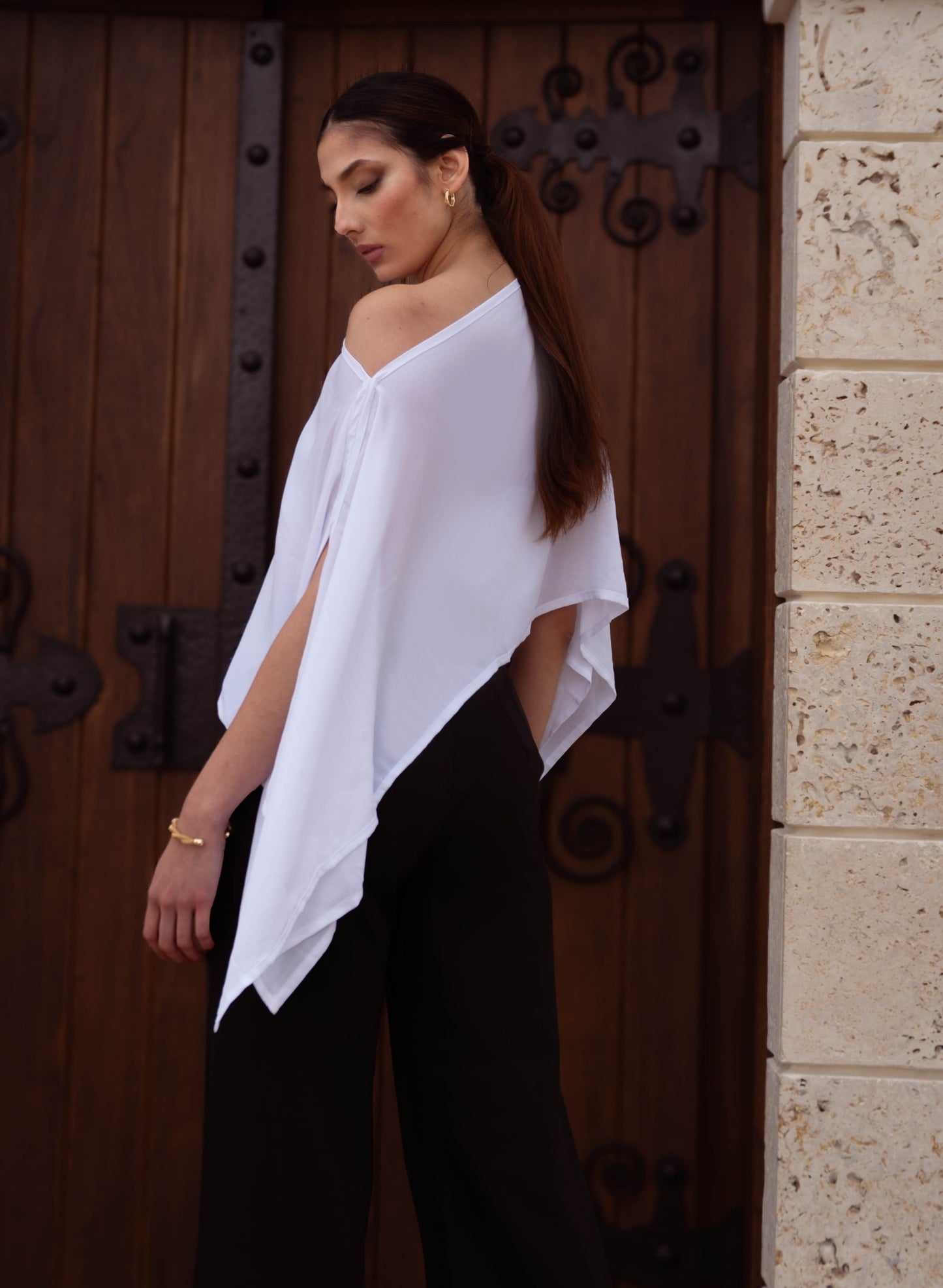 BLUSA ALBA MARFIL