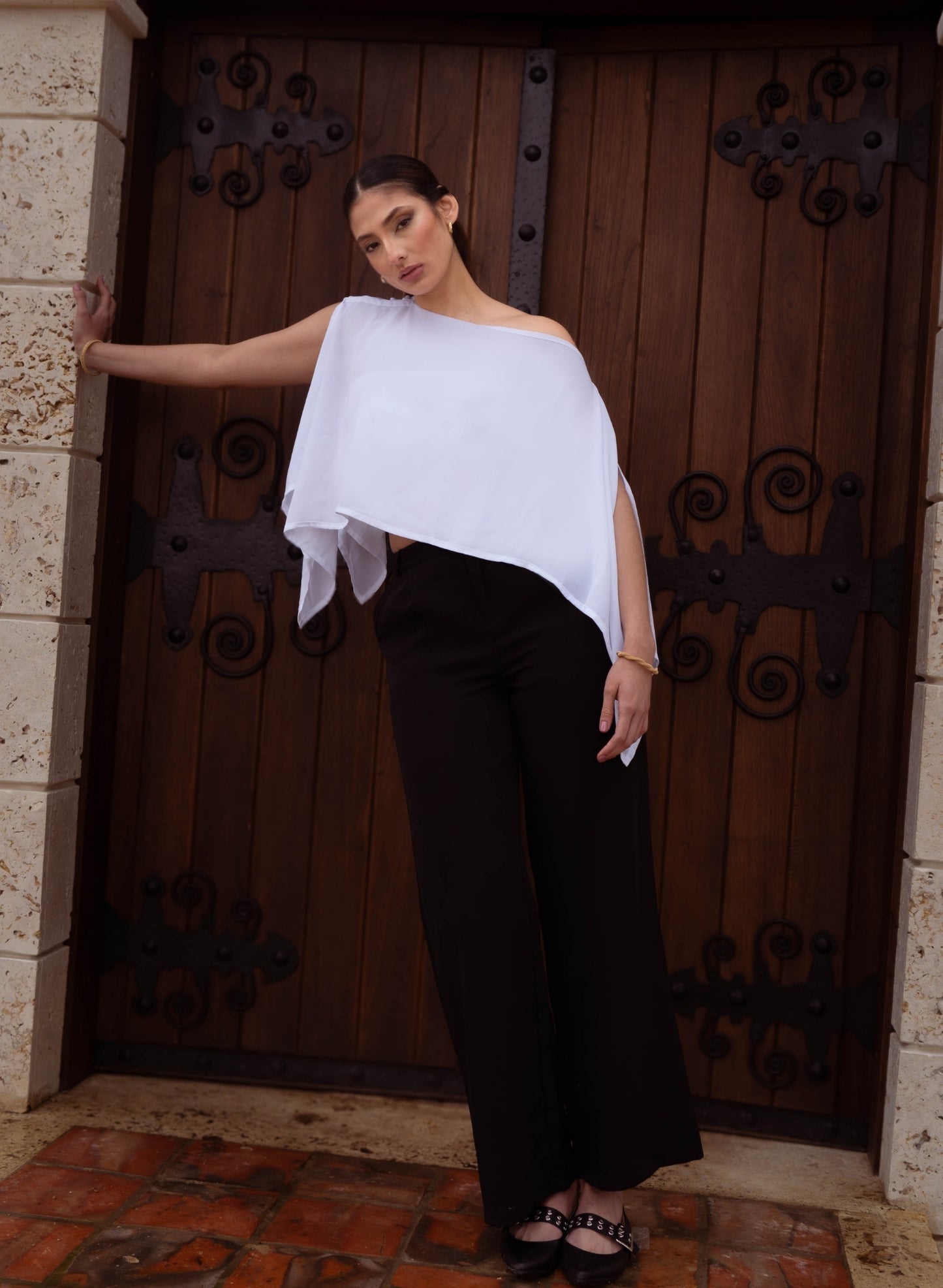 BLUSA ALBA MARFIL