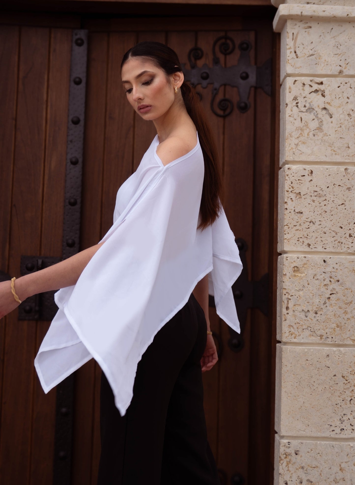 BLUSA ALBA MARFIL