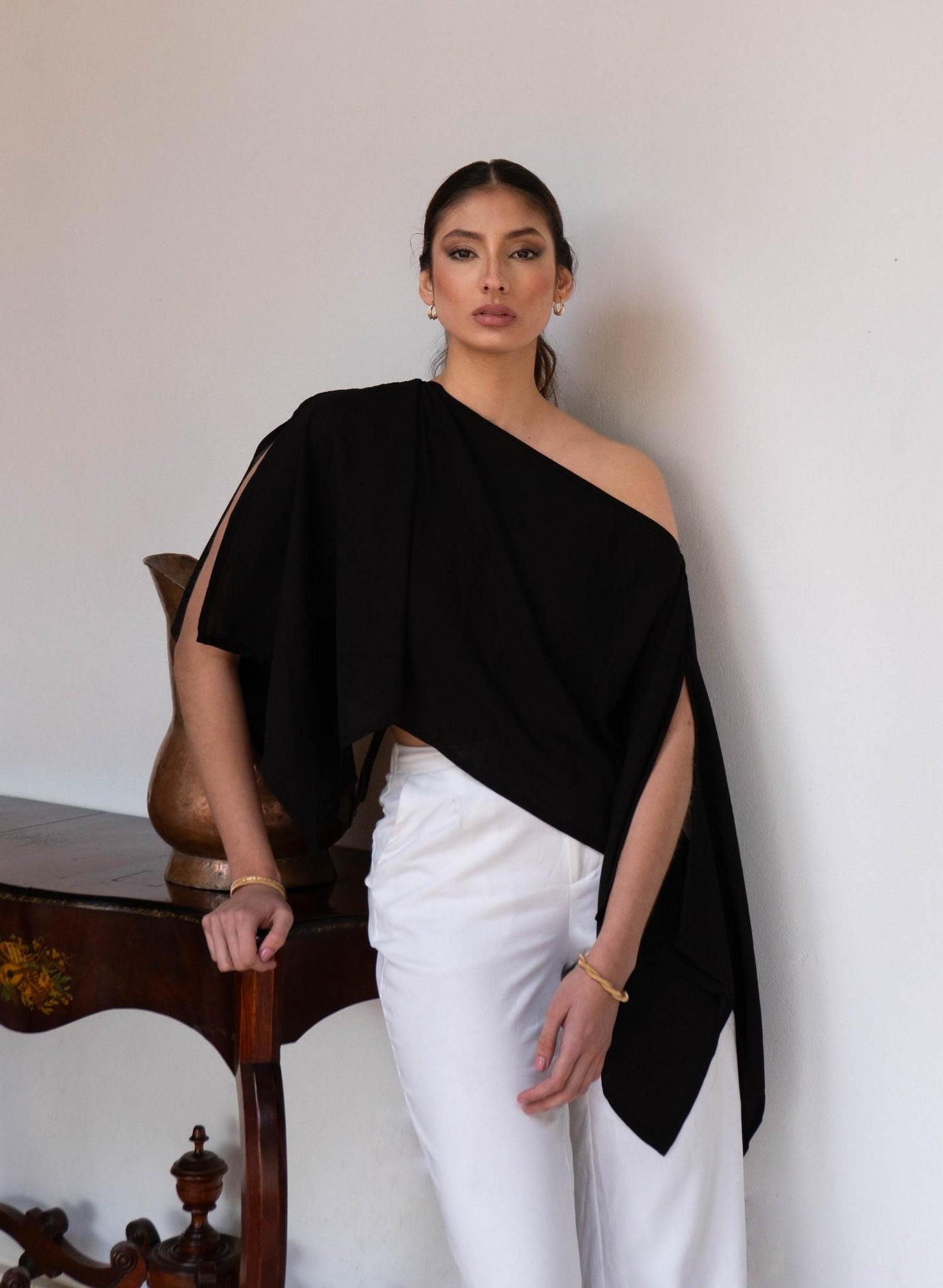 BLUSA ALBA NEGRO