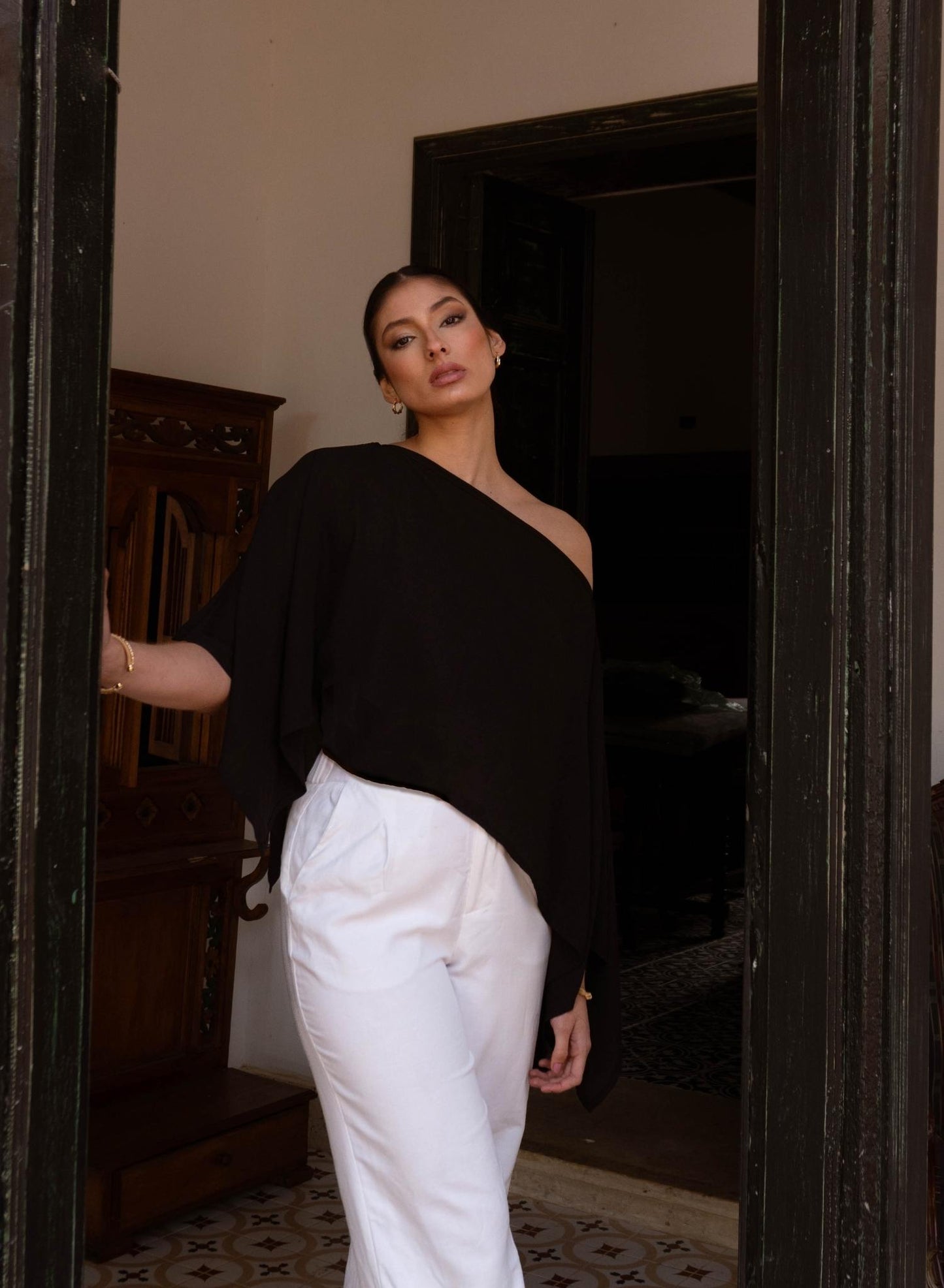 BLUSA ALBA NEGRO