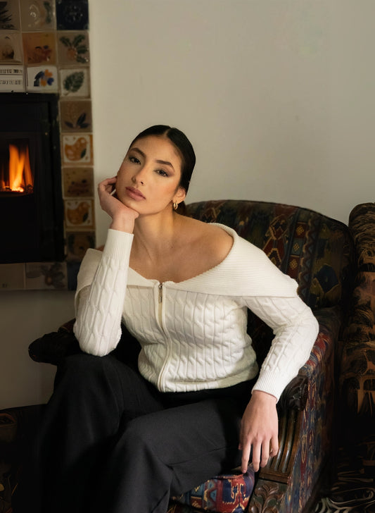 SUÉTER ELOISE MARFIL